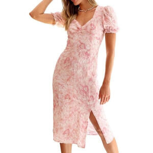 Adelyn Rae Floral Print Dress Size XS